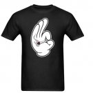 Cartoon Hands smoking Joint T-SHIRT blunt Gildan Men's Standard T-shirt
