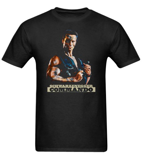 Commando Arnold Schwarzenegger Gildan Men's Standard T-shirt
