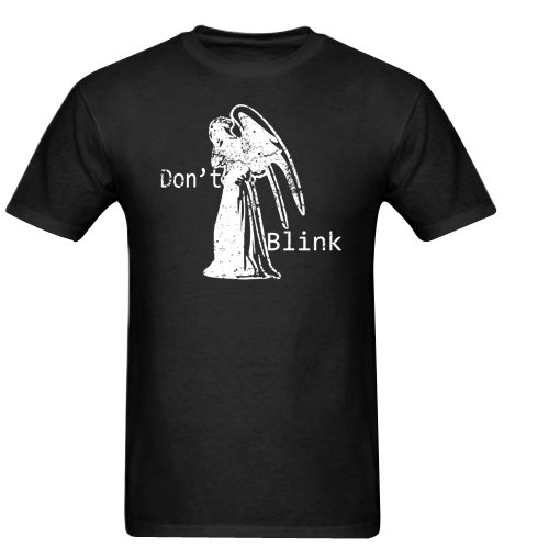 DON'T BLINK DOCTOR WHO WEEPING ANGEL Gildan Men's Standard T-shirt