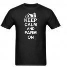 farming tee keep calm and farm Gildan Men's Standard T-shirt