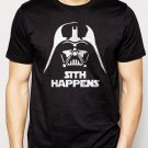 Best Buy FUNNY STAR WARS SHIRT SITH HAPPENS VADER Men Adult T-Shirt Sz S-2XL
