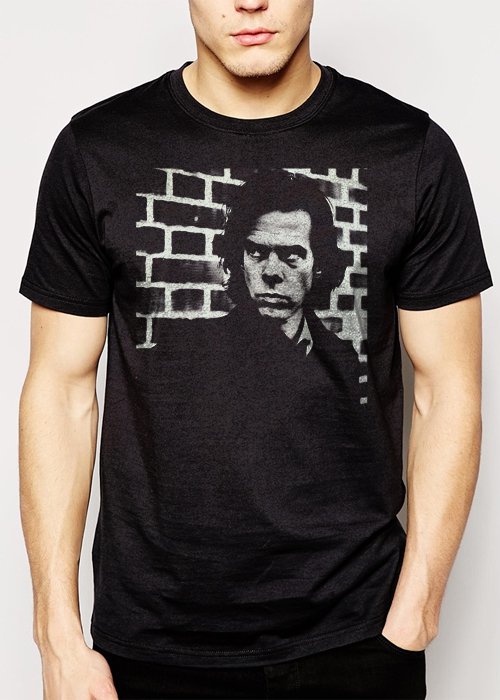 Best Buy Nick Cave Rock Black Men Adult T-Shirt Sz S-2XL
