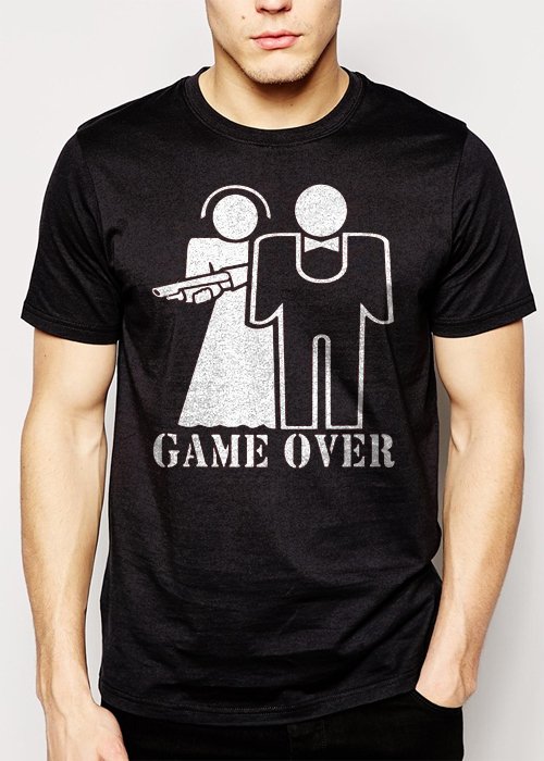 Best Buy Game Over Men's Bucks Men Adult T-Shirt Sz S-2XL