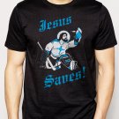 Best Buy JESUS SAVES HOCKEY GOALIE  funny sports Men Adult T-Shirt Sz S-2XL
