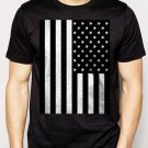 Best Buy American Flag Black and White Men Adult T-Shirt Sz S-2XL