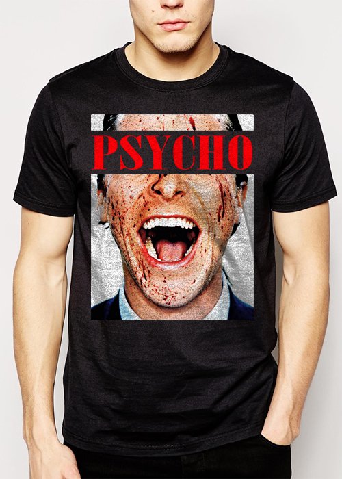Best Buy American Psycho Christian Bale Men Adult T-Shirt Sz S-2XL
