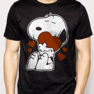 Best Buy Snoopy Love Heart 50s Peanuts Cartoon Strip Men Adult T-Shirt Sz S-2XL