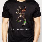 Best Buy Browning Camo Logo Deer Hunter Eat Sleep Hunt  Men Adult T-Shirt Sz S-2XL