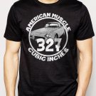 Best Buy 327 CI AMERICAN MUSCLE CAR GM CHEVY CAMARO Men Adult T-Shirt Sz S-2XL