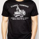 Best Buy Camel Towing Adult Humor Rude Tow Truck Men Adult T-Shirt Sz S-2XL