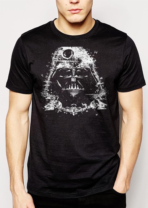 Best Buy Darth Vader Death Star Face Star Wars Geek Si-Fi Men Adult T-Shirt Sz S-2XL