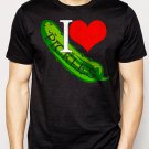 Best Buy I LOVE PICKLES college funny fried dill sweet bread & butter Men Adult T-Shirt Sz S-2XL