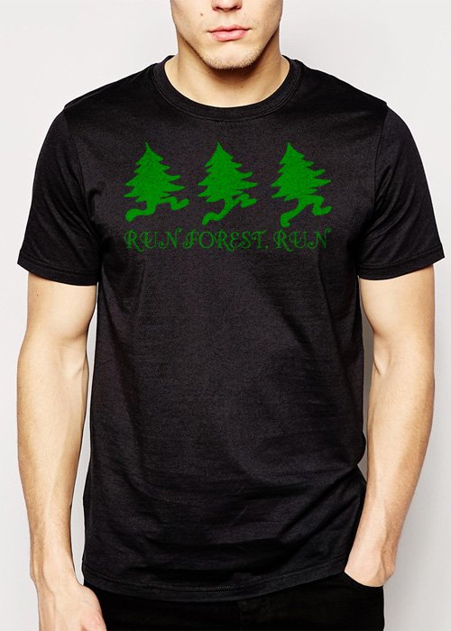 Best Buy Run Forest Run - Forest Gump Movie Parody Men Adult T-Shirt Sz S-2XL