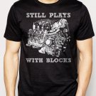 Best Buy STILL PLAYS WITH BLOCK  CHEVY CAR TRUCK CLASSIC Men Adult T-Shirt Sz S-2XL
