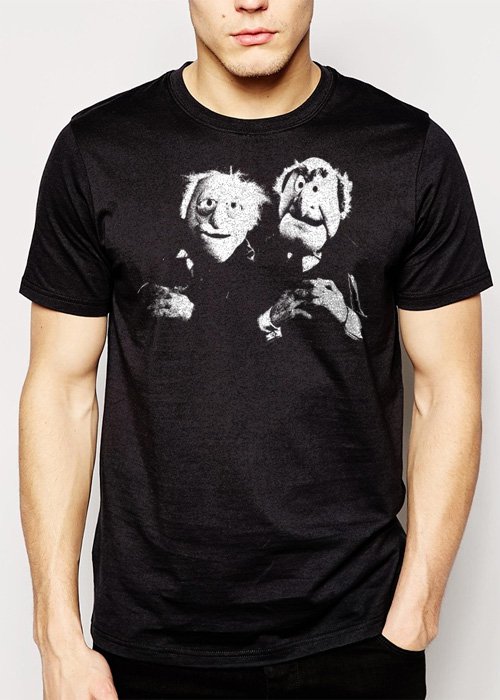 Best Buy The Muppets - Old Men Men Adult T-Shirt Sz S-2XL