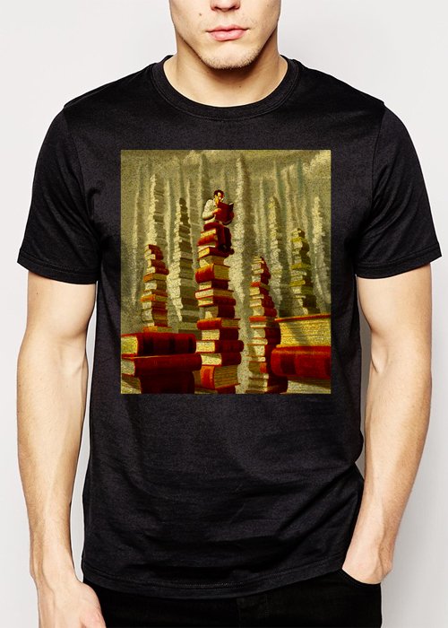Best Buy Read Books Artwork Men Adult T-Shirt Sz S-2XL
