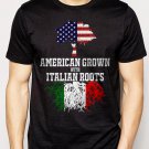 Best Buy American Grown with Italian Roots Men Adult T-Shirt Sz S-2XL