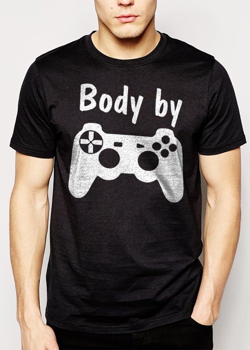 Best Buy Body by Video Games Men Adult T-Shirt Sz S-2XL