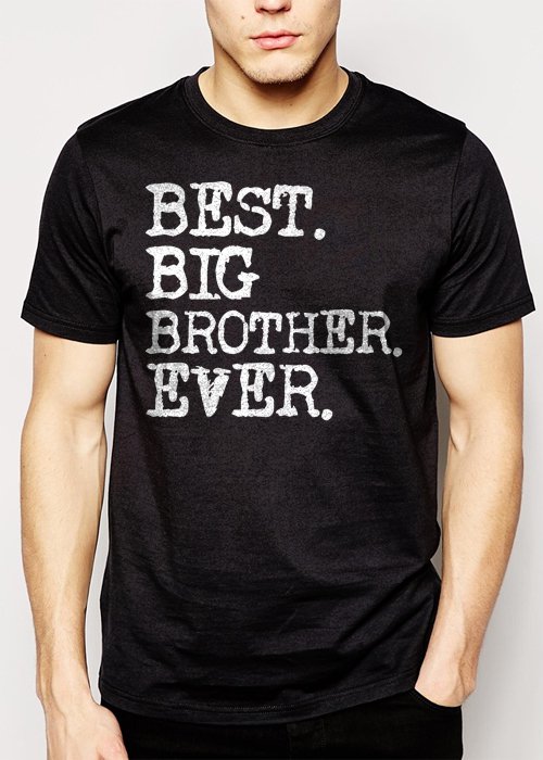 Best Buy Boys Best Big Brother Ever Men Adult T-Shirt Sz S-2XL