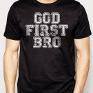 Best Buy God First Bro Men Adult T-Shirt Sz S-2XL