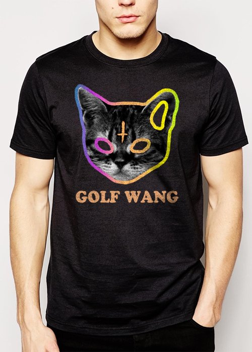 Best Buy Golf Wang Cat OFWGKTA Tyler the Creator Odd Future Wolf Gang Men Adult T-Shirt Sz S-2XL