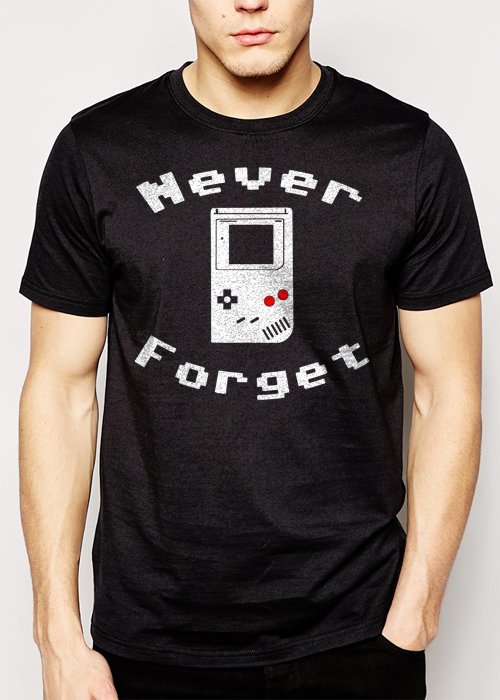 Best Buy Never Forget Video Game Men Adult T-Shirt Sz S-2XL