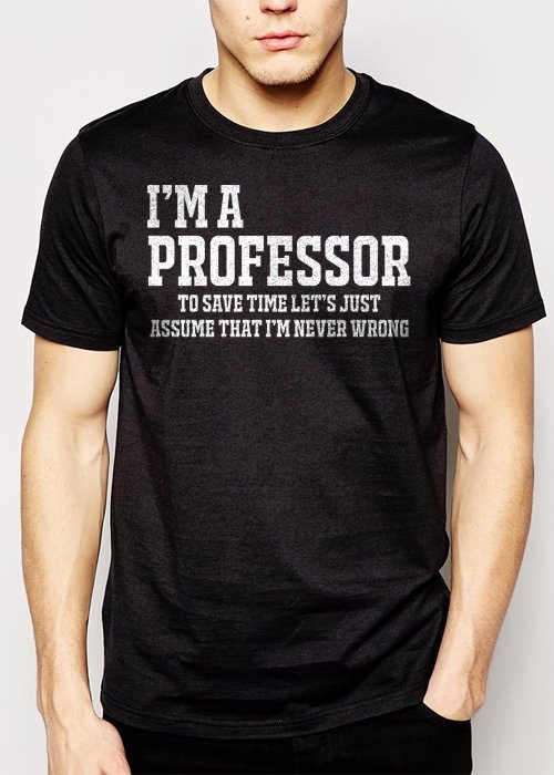 Best Buy Professor University Funny Gift Men Adult T-Shirt Sz S-2XL