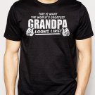 Best Buy This Is What The World's Greatest Grandpa Looks Like Men Adult T-Shirt Sz S-2XL
