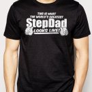 Best Buy This Is What The World's Greatest StepDad Looks Like Men Adult T-Shirt Sz S-2XL
