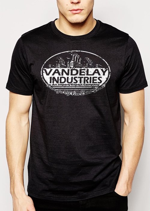 Best Buy Vandelay Industries Funny Retro Pop Culture Men Adult T-Shirt Sz S-2XL