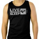 Dog Racing Gift Men Black Tank Top Sleeveless