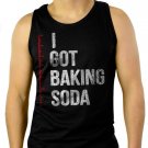 I Got Baking Soda Genasis Busta Men Black Tank Top Sleeveless