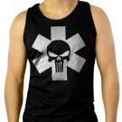 PUNISH STAR LIFE MEDIC PARAMEDIC EMT EMS NURSE  Men Black Tank Top Sleeveless