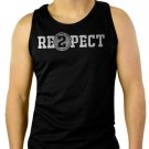 Respect 2 Re2pect Derek Jeter Captain Men Black Tank Top Sleeveless
