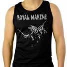 Royal Marines The Trooper Funny Military Men Black Tank Top Sleeveless