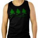 Run Forest Run - Forest Gump Movie Parody Men Black Tank Top Sleeveless
