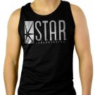 Star Labs Captain TV Laboratories Men Black Tank Top Sleeveless