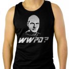WHAT WOULD PICARD DO-STAR TREK Men Black Tank Top Sleeveless