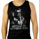 ARNOLD IS NUMERO UNO Men Black Tank Top Sleeveless