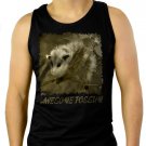 Awesome Possum animal mammal lover Men Black Tank Top Sleeveless