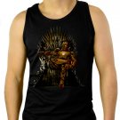 Game of Thrones Iron Man Iron Throne Men Black Tank Top Sleeveless