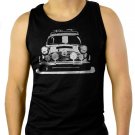 MINI Cooper rally old vintage personalised Men Black Tank Top Sleeveless
