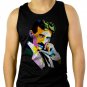 Nikola Tesla Men Black Tank Top Sleeveless