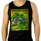 RUMBLE IN THE JUNGLE BOXING LEGEND Men Black Tank Top Sleeveless