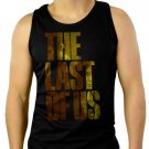 The Last Of Us Logo Men Black Tank Top Sleeveless