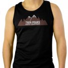Twin Peaks Sheriff Department fire walk with me Men Black Tank Top Sleeveless