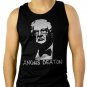 Angus Deaton Great Escape Men Black Tank Top Sleeveless