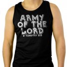 Army Of The Lord Men Black Tank Top Sleeveless
