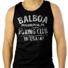 BALBOA BOXING CLUB ROCKY Men Black Tank Top Sleeveless