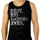 Boys Best Big Brother Ever Men Black Tank Top Sleeveless
